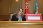 Intervention de Thouraya Bouyahial lors de la 7ème édition de l’école d’été en partenariat avec l'Institut National du Travail et des Etudes Sociales (INTES) et l’OIM sous le thème Enfants et Migration, Tunis 2022. 