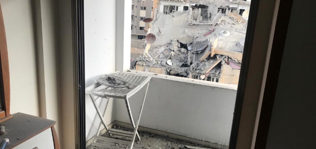 تدمير منزل عائلة هيام بعد تعرُّضه لغارة جوية إسرائيلية على حي تل الهوى، غزة في 9 تشرين الأول/أكتوبر 2023.