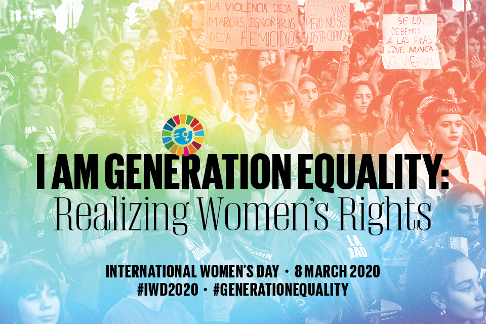 I am Generation Equality: Realizing women's rights