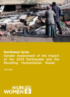 Northwest Syria: Gender Assessment of the Impact of the 2023 Earthquake and the Resulting Humanitarian Needs