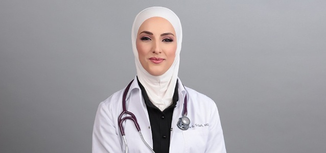 Duha Shellah, doctor and medical journalist from Nablus.